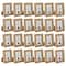 24 Pack: 2.5" x 3.5" Driftwood Mini Frame by Studio Décor®